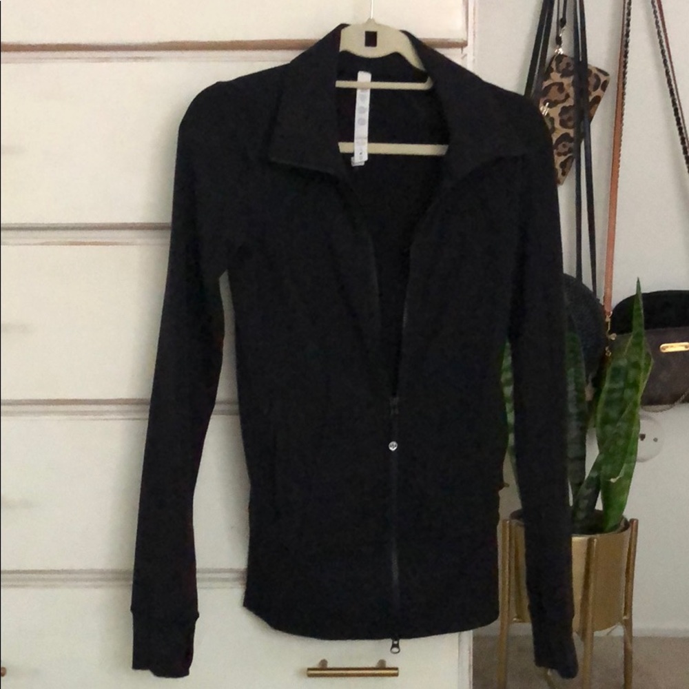 Black Lululemon Long Jacket
